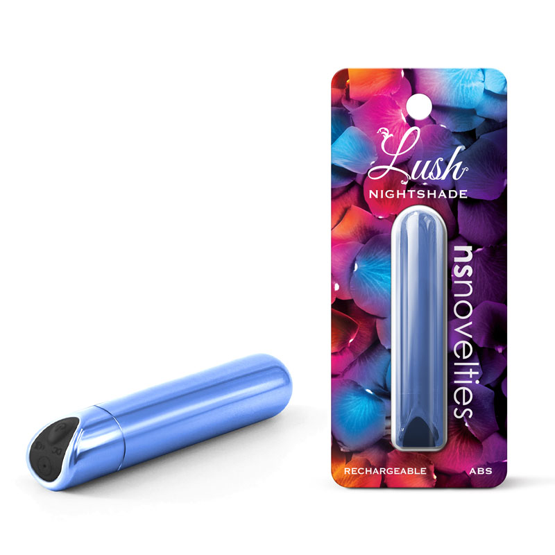 Lush Nightshade Rechargeable Bullet - Blue